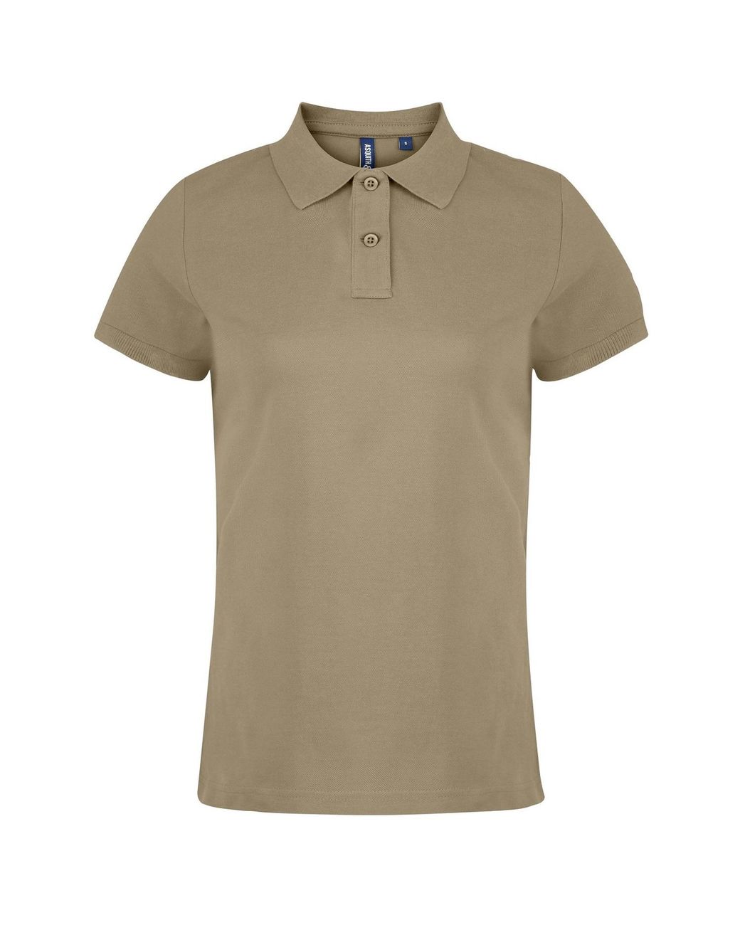 Asquith & Fox Green Ladies Plain Short Sleeve Polo Shirt