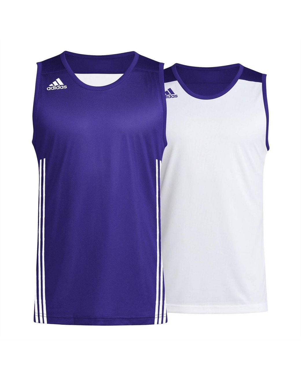 Adidas Blue Spee Rev Jrs Basketball Jersey for men