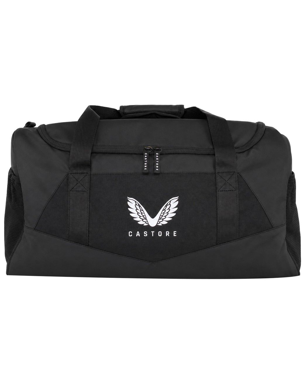Castore Black Logo Duffle Bag for men