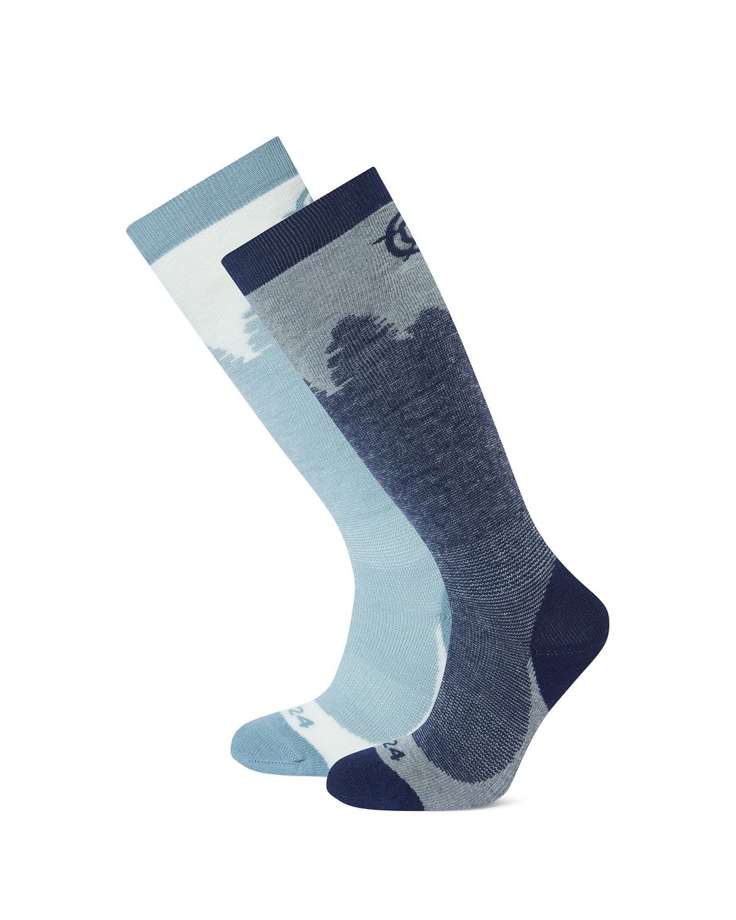 TOG24 Blue Aprica 2 Pack Ski Sock