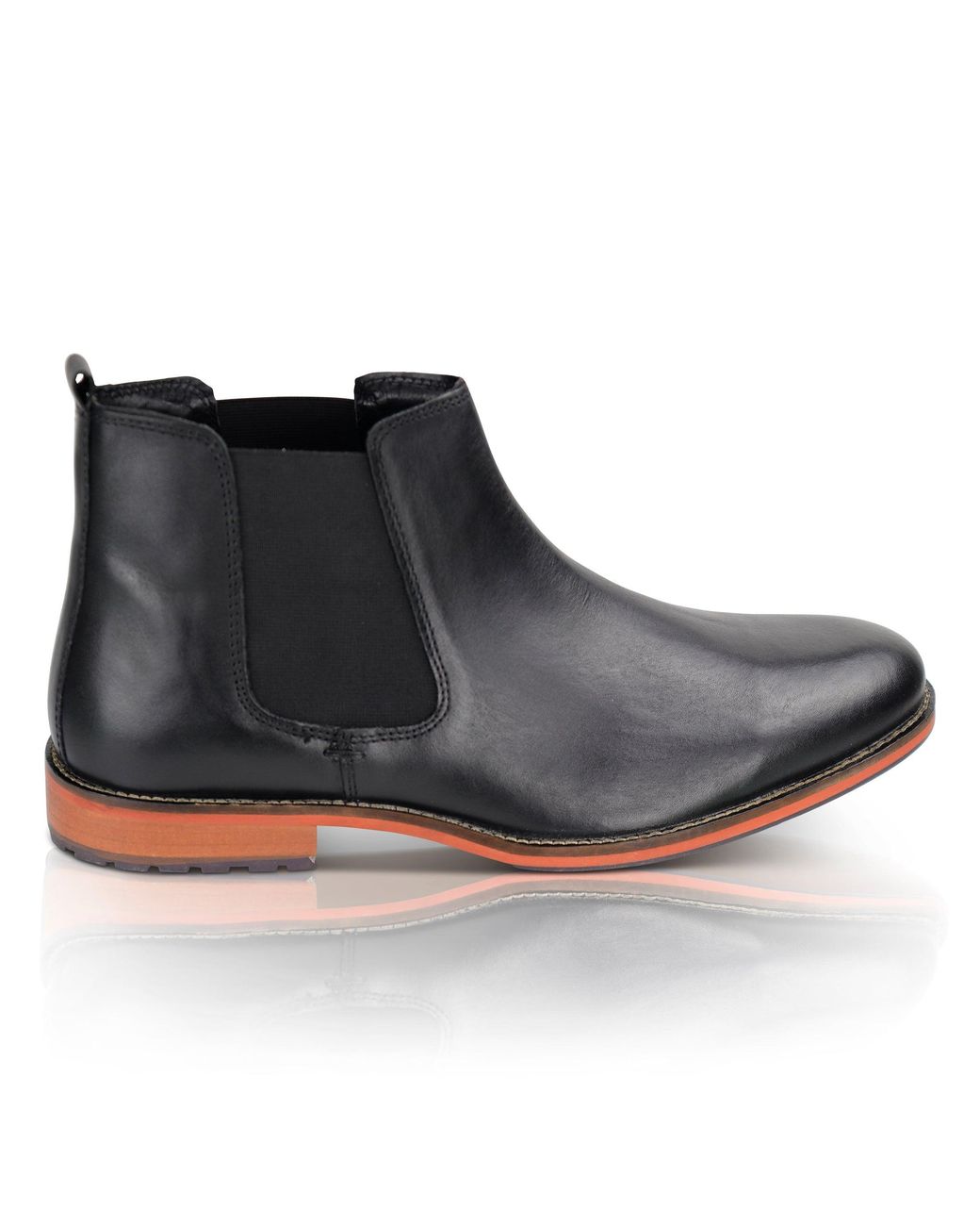Silver Street London Black Argyll Boots for men