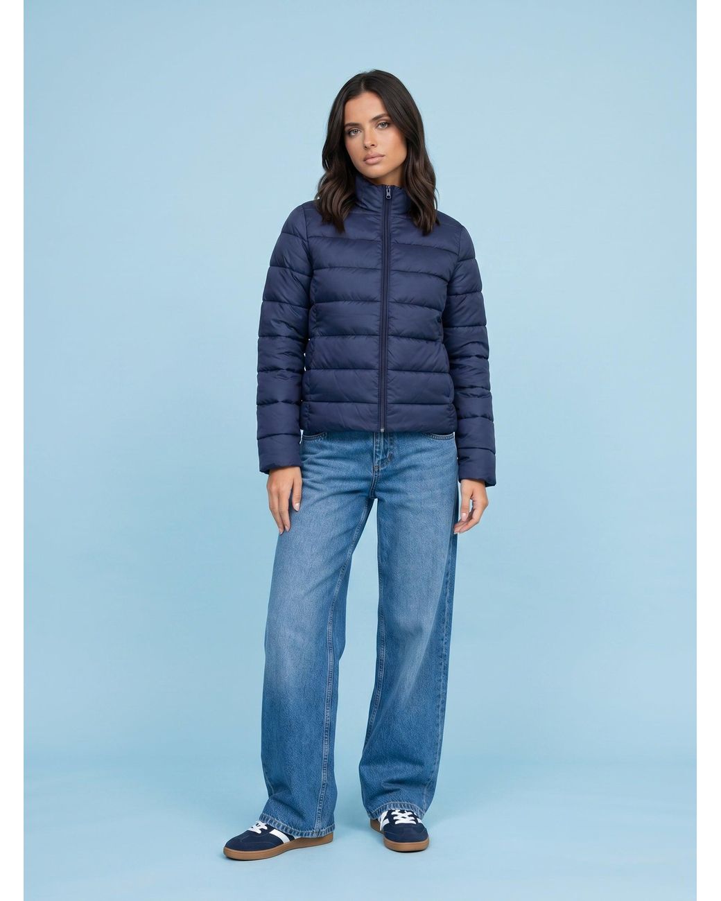 Urban Bliss Blue Lightweight Bag Puffer