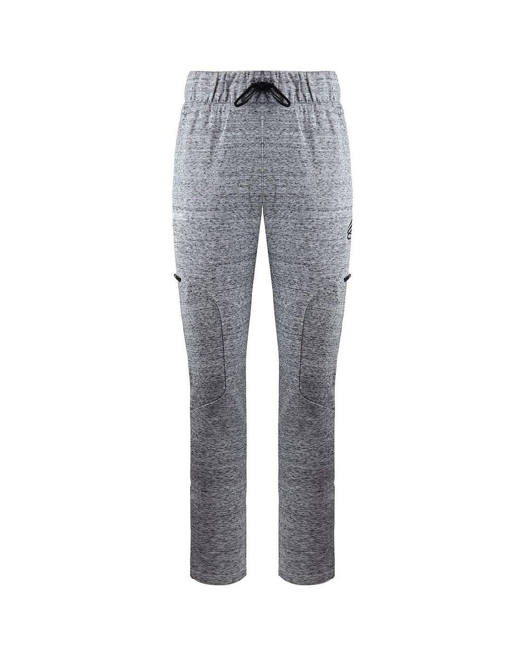 Under Armour Gray Curry Track Pants Cotton for men
