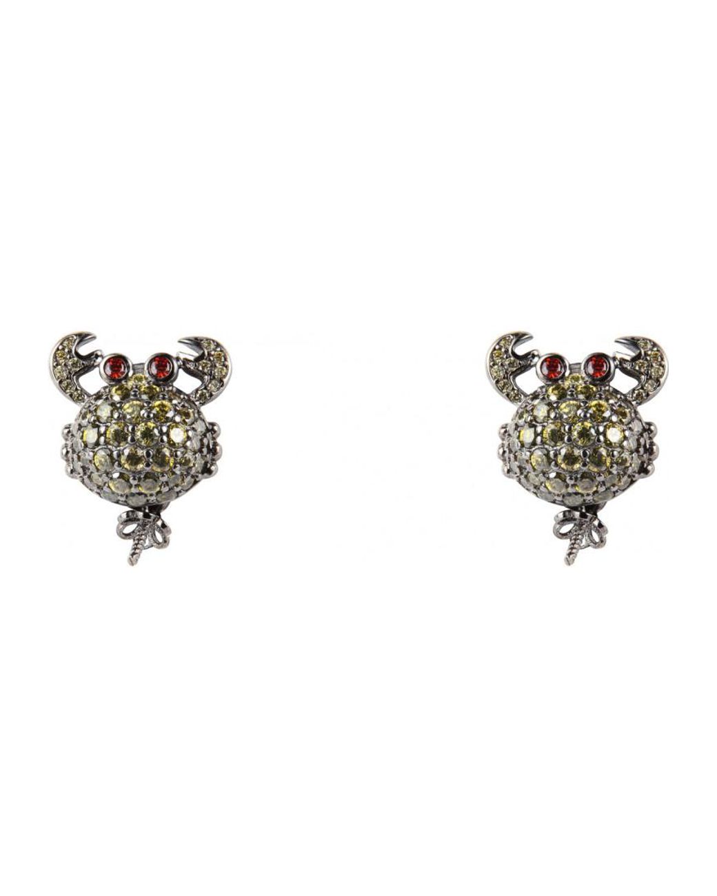 Lancaster Black Jla-Ear-Crab-3 Ladies Earrings