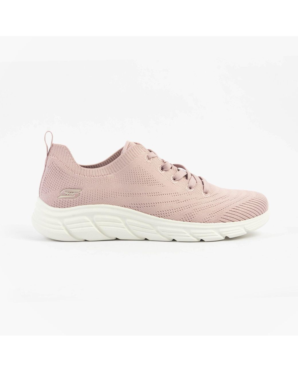 Skechers Pink 117591/Blsh Bobs Bflex Lo-Graceful Stride Trainers Blush