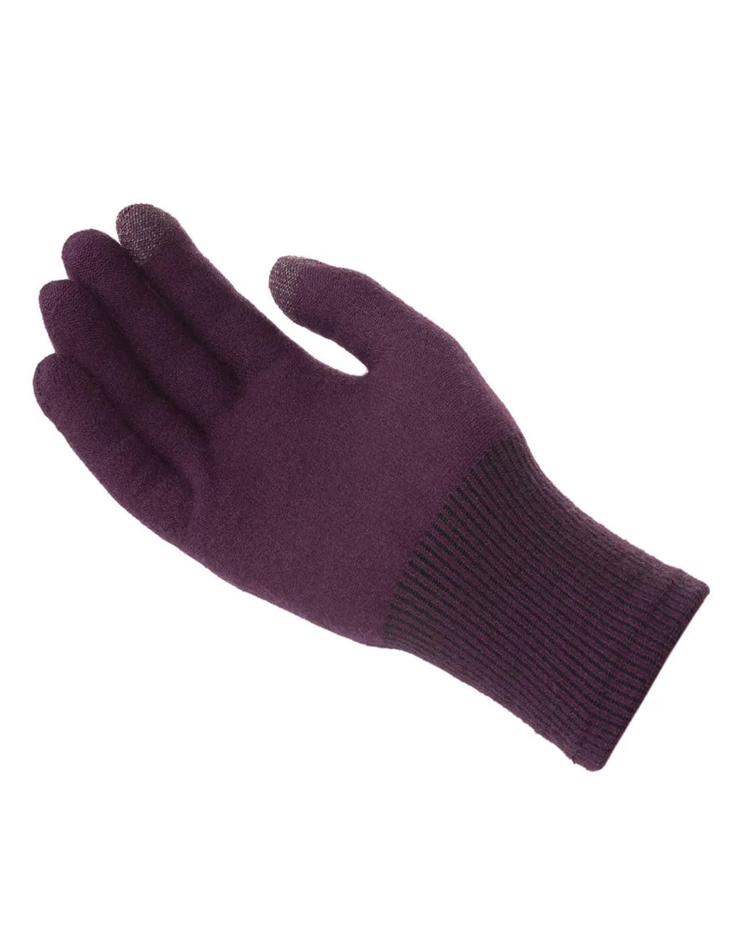 Trekmates Purple Merino Touch Gloves Lightweight Warm Outdoor Hiking Quick-Drying for men