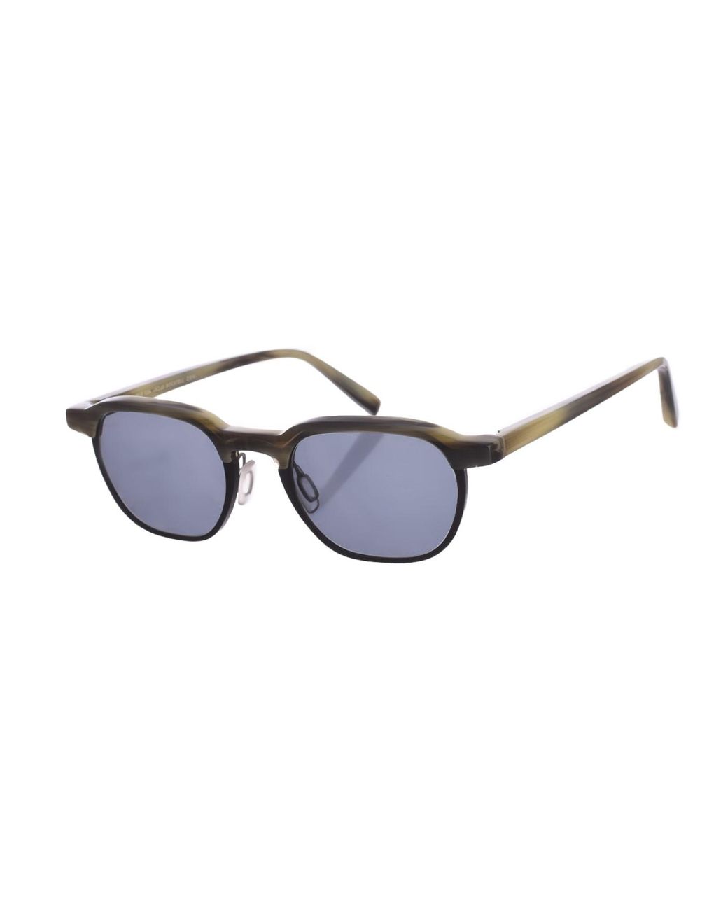 Zen Blue Square-Shaped Acetate And Metal Sunglasses Z513 for men