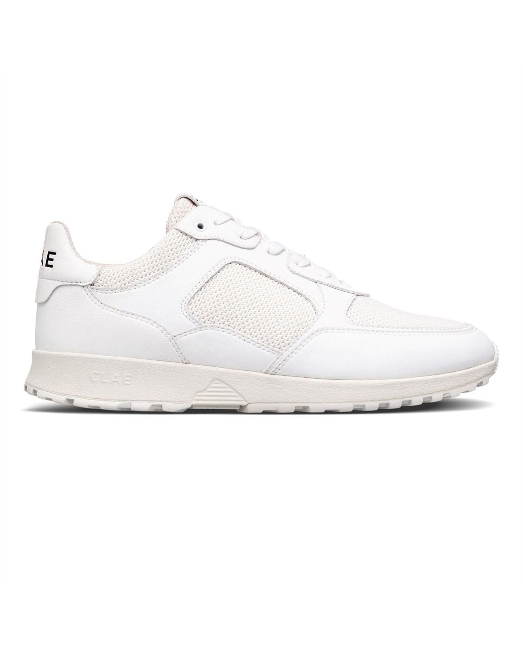 CLAE White Adults Low Top Trainers for men