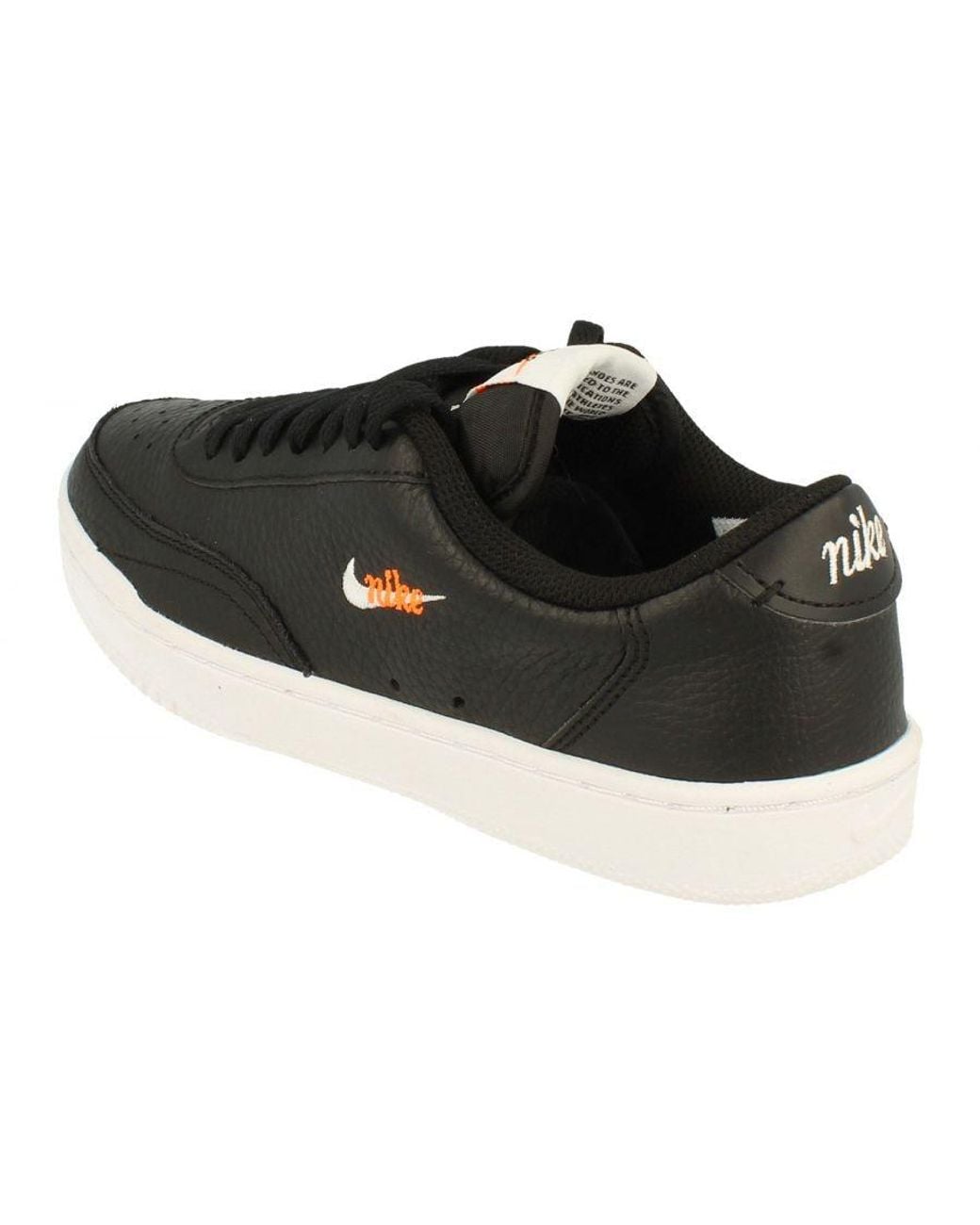 Nike Black S Court Vintage Prem Trainers Cw1067 Sneakers Shoes