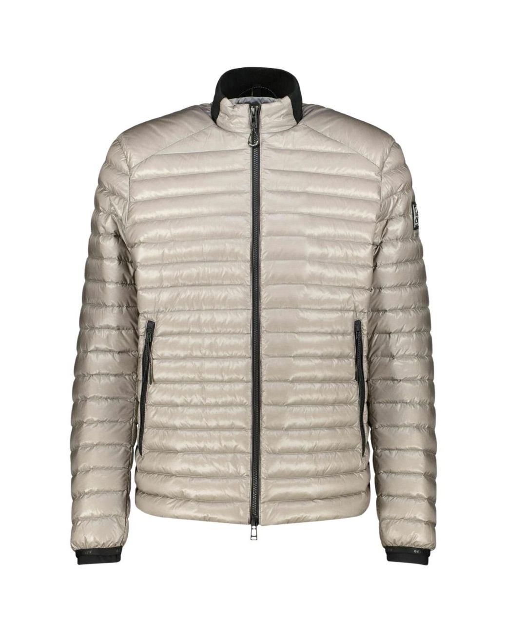 Belstaff Brown Airframe Shiny Down Filled Jacket Polyamide for men
