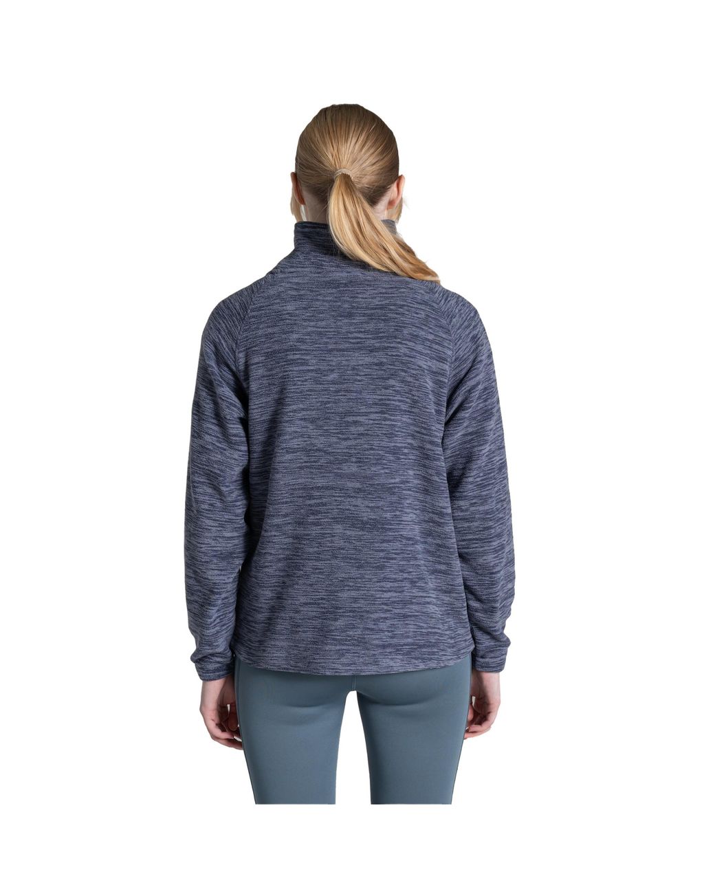 Craghoppers Blue Ladies Esk Ii Half Zip Fleece Top (Anthracite)