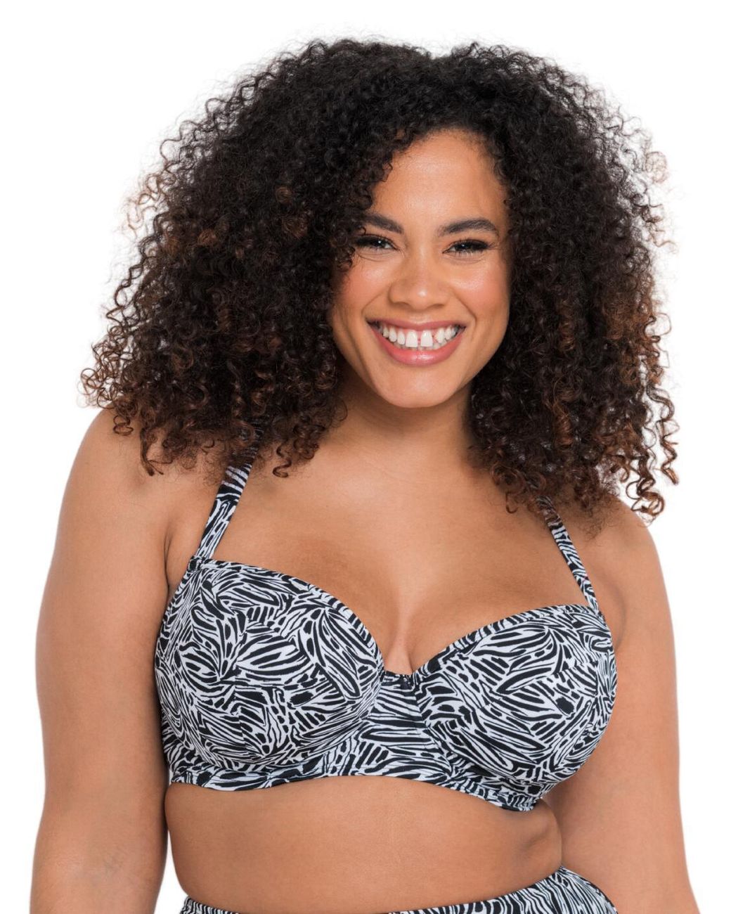 Curvy Kate Blue Sundown Balcony Bikini Top