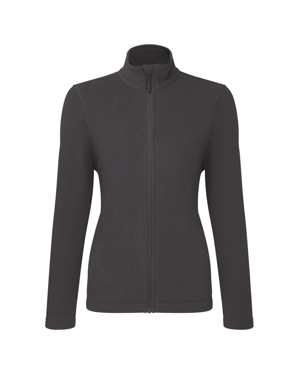 PREMIER Black Ladies Recyclight Full Zip Fleece Jacket (Dark)