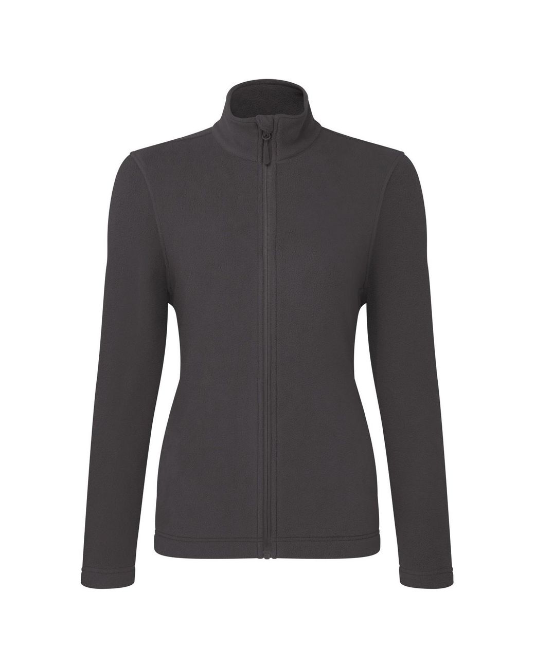 PREMIER Black Ladies Recyclight Full Zip Fleece Jacket (Dark)