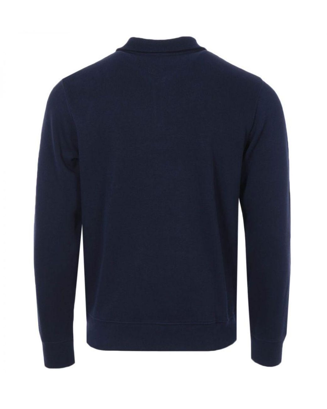 Lacoste Blue Stand Up Collar Sweatshirt for men