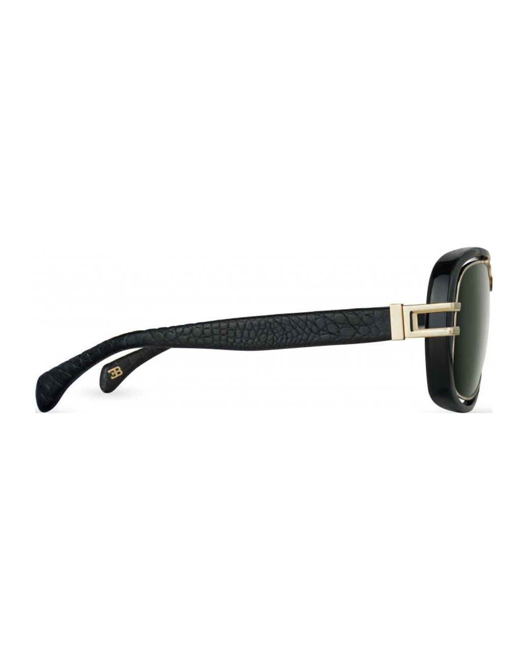 Bugatti Green 07 56 Bk Wg Sunglasses for men