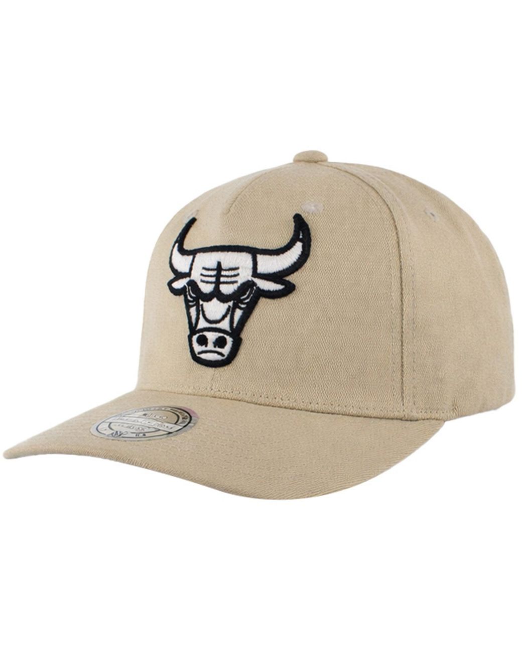 Mitchell & Ness Natural Nba Chicago Bulls Outline Logo Cap