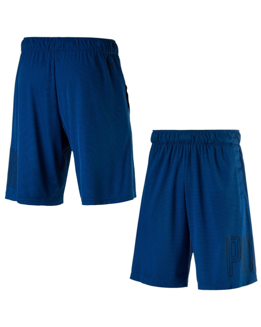 PUMA Blue Motion Flex 10" Graphic Elastic Waist Shorts 515174 02 A60E Textile for men