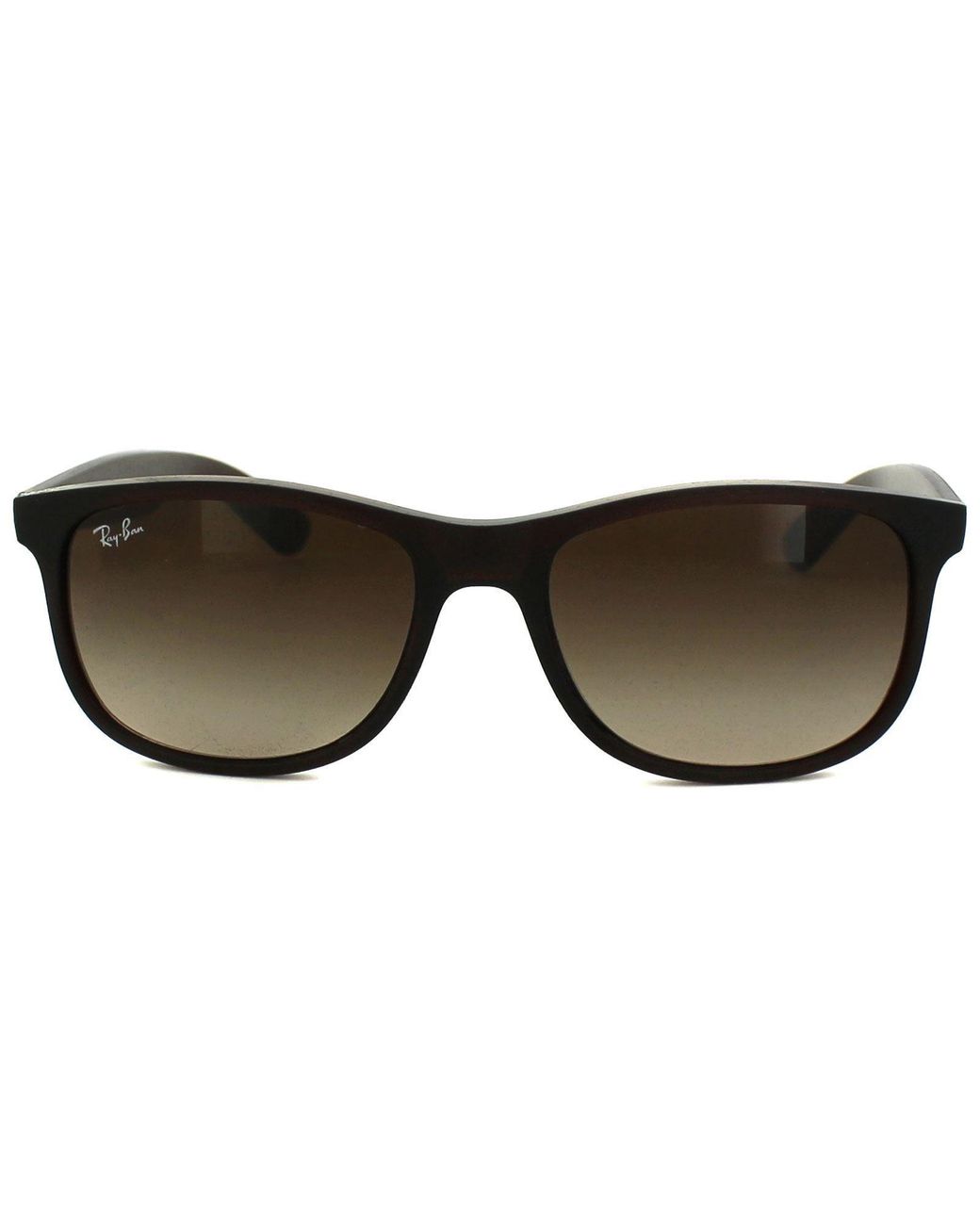 Ray-Ban Brown Sunglasses Andy 4202 607313 Matt Gradient for men