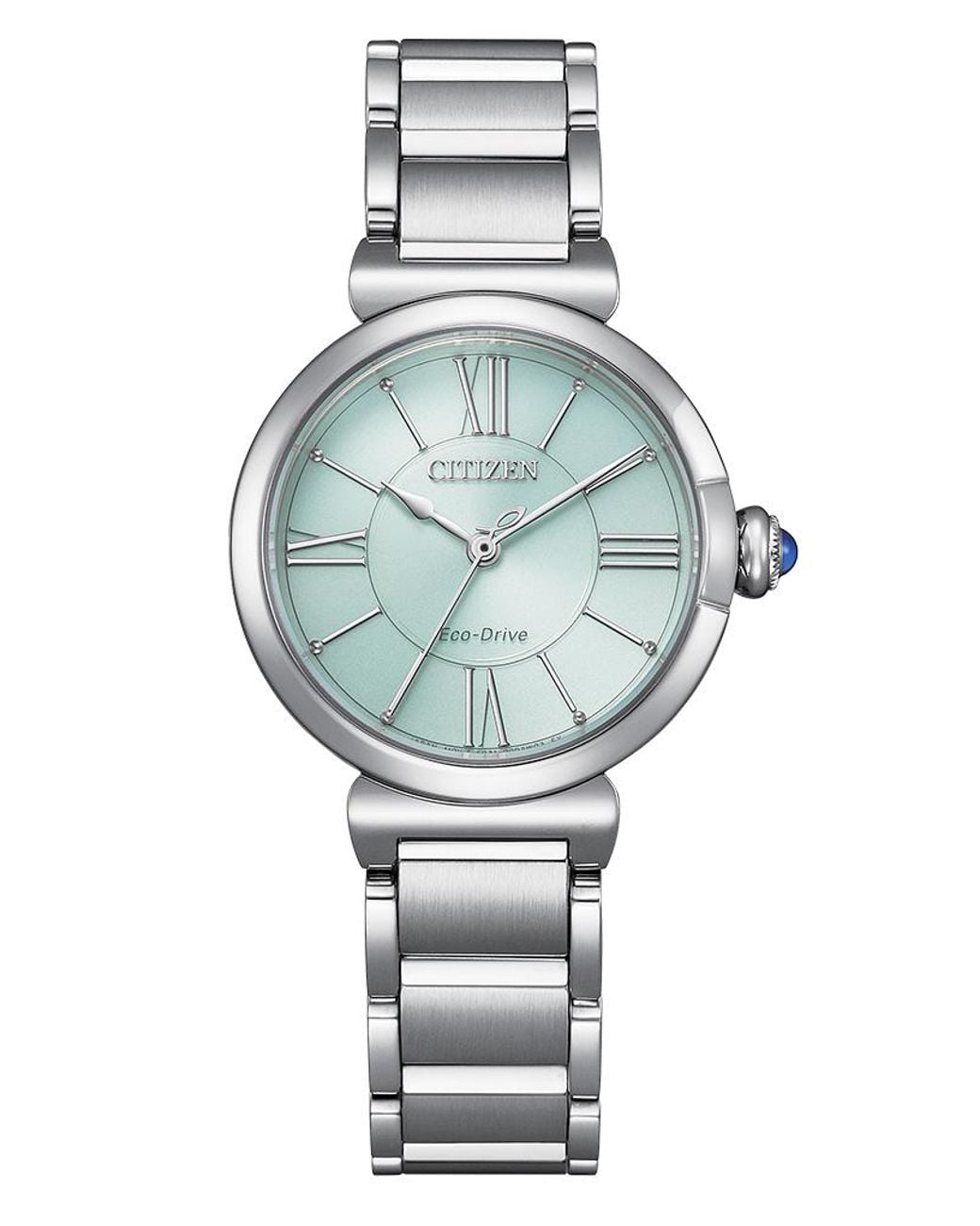 Citizen Gray L Watch Em1070-83L Stainless Steel