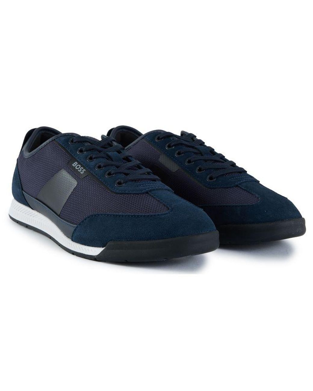 Boss Blue Nitan Trainers for men