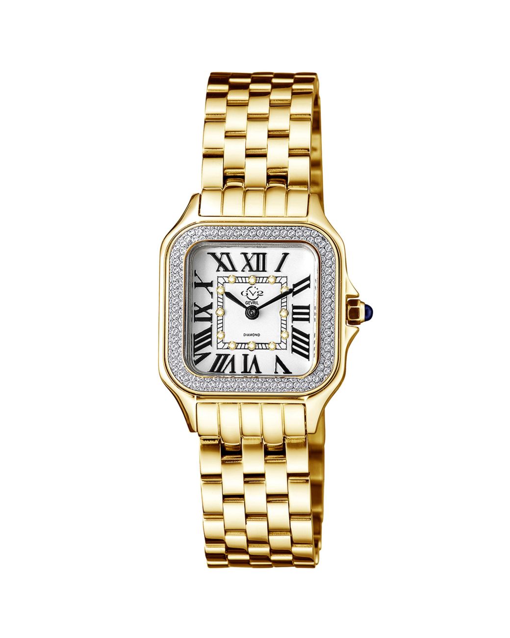Gv2 Metallic Milan Dial Ipyg Stainless Steel Watch