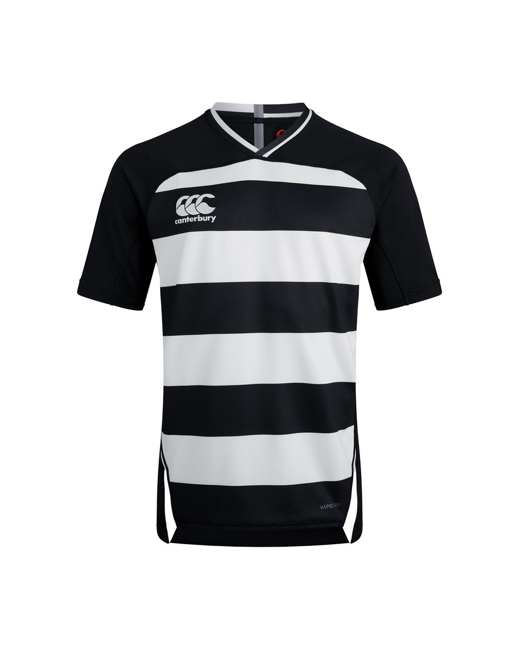 Canterbury Black Evader Hooped Vapodri Jersey for men