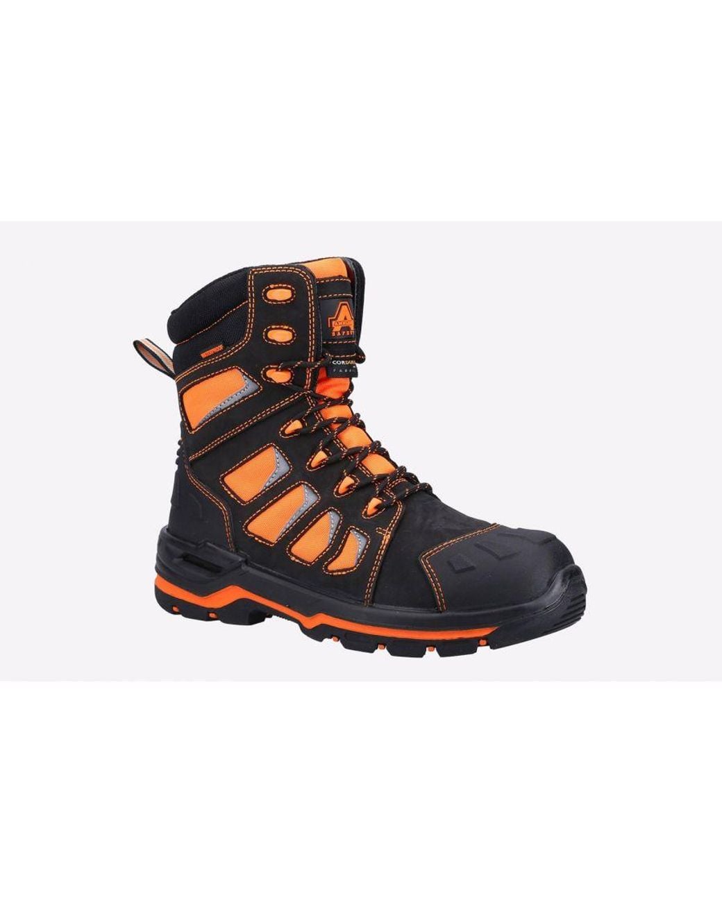 Amblers Safety Black Beacon Waterproof Boot for men