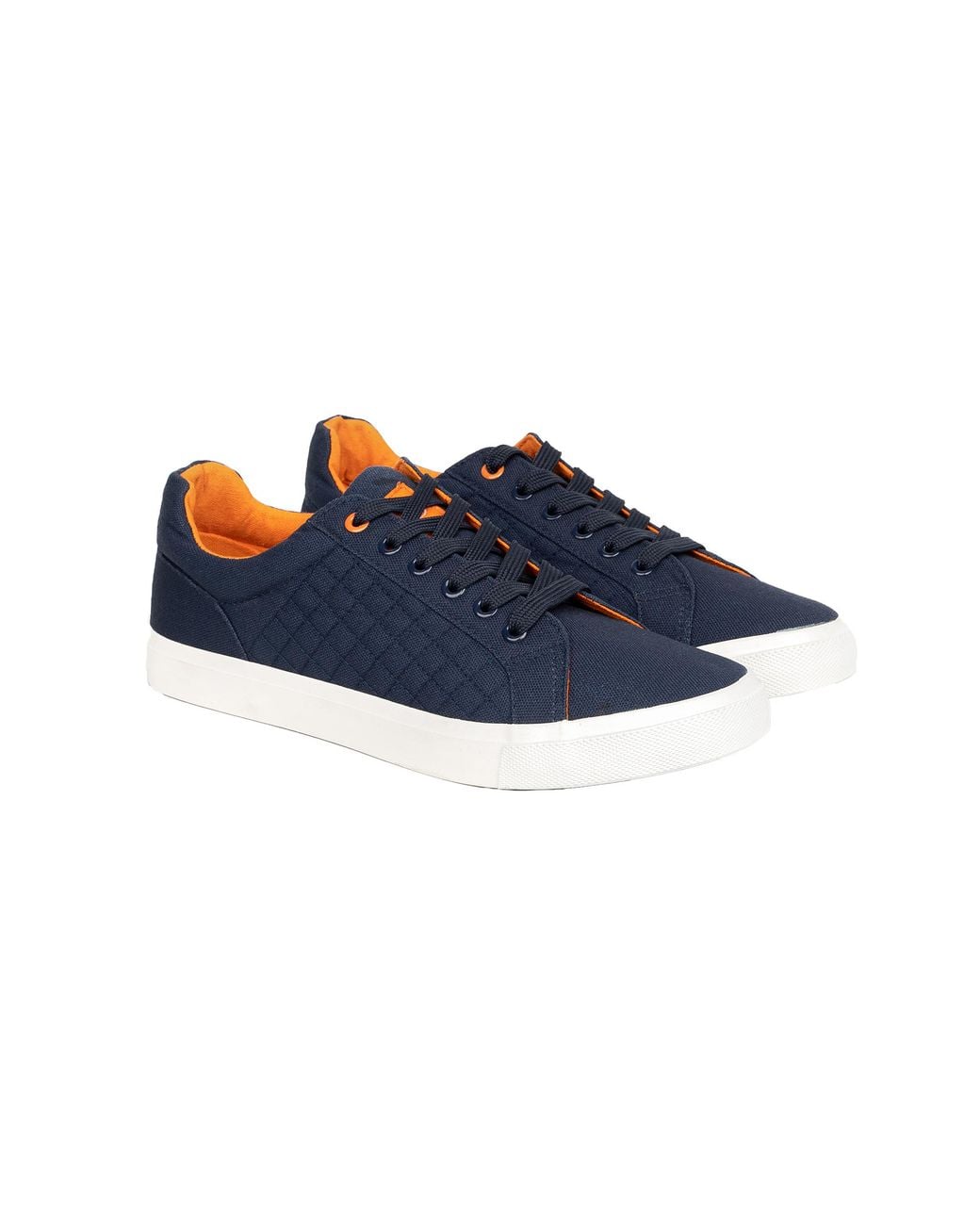 Crosshatch Blue Huseby Trainers for men