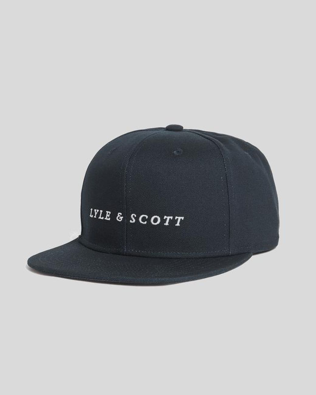 Lyle & Scott Blue Script Logo Baseball Cap for men