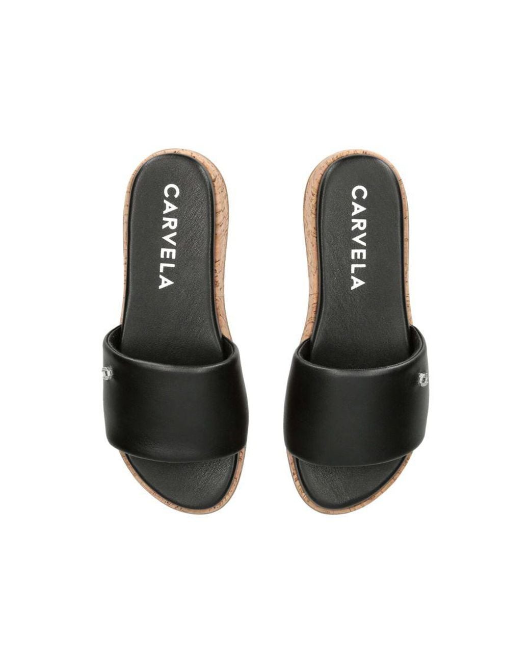 Carvela Kurt Geiger Black Sandals Cloud Mule
