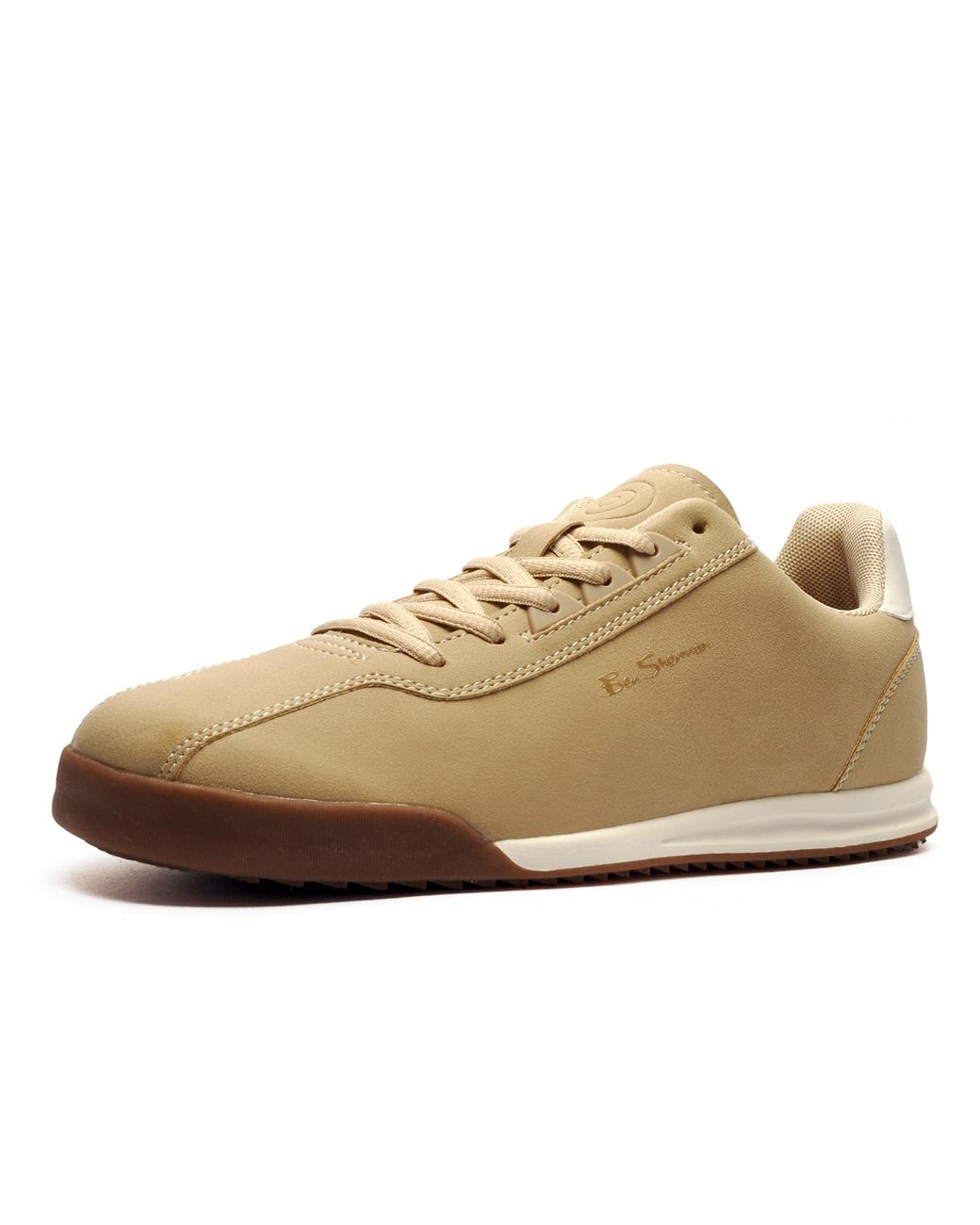 Ben Sherman Black Original Terrace Memory Foam Trainers for men