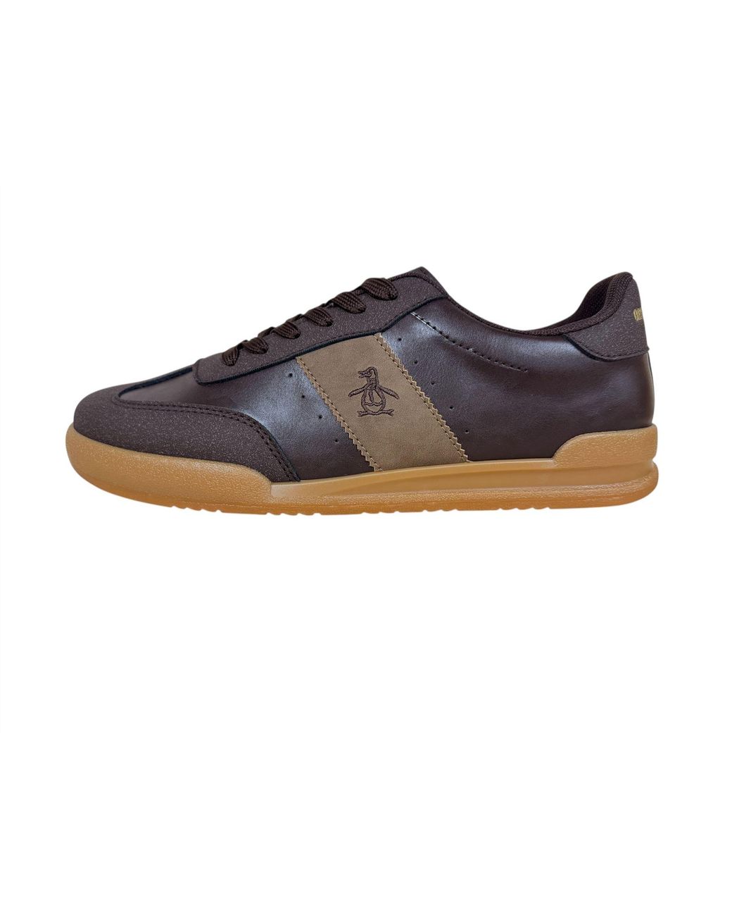 Original Penguin Blue Giovanni Chocolate Trainers for men