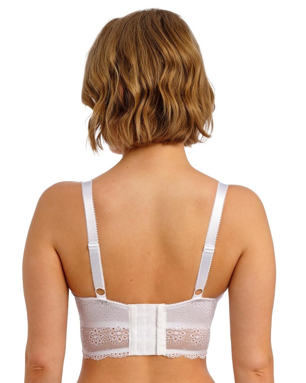 Freya White Aa404220 Posie Underwired Longline Bra