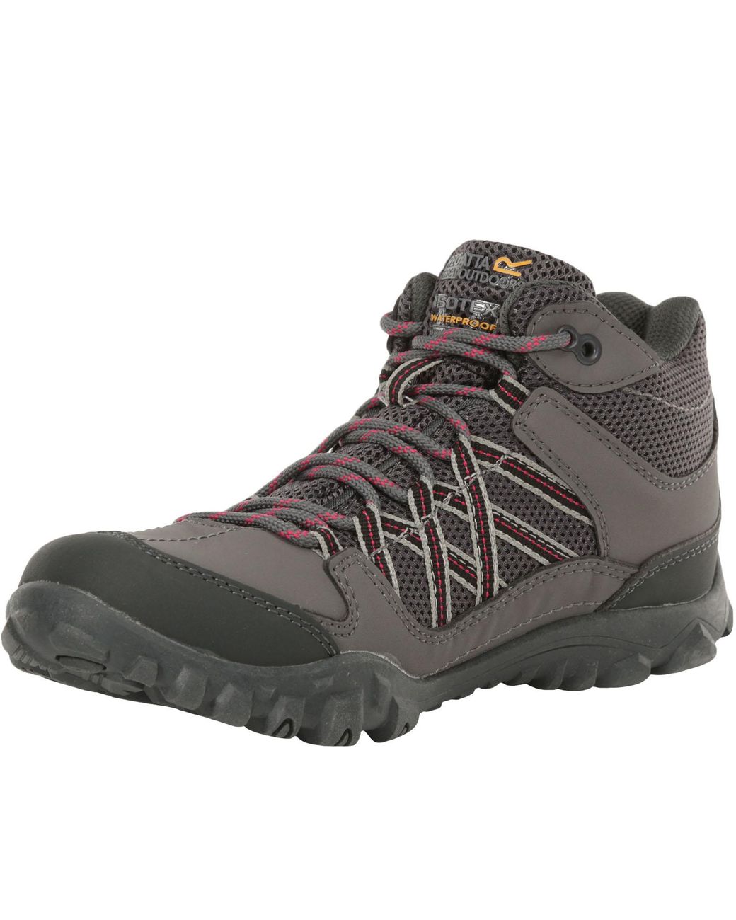 Regatta Black Edgepoint Waterproof Fabric Walking Boots