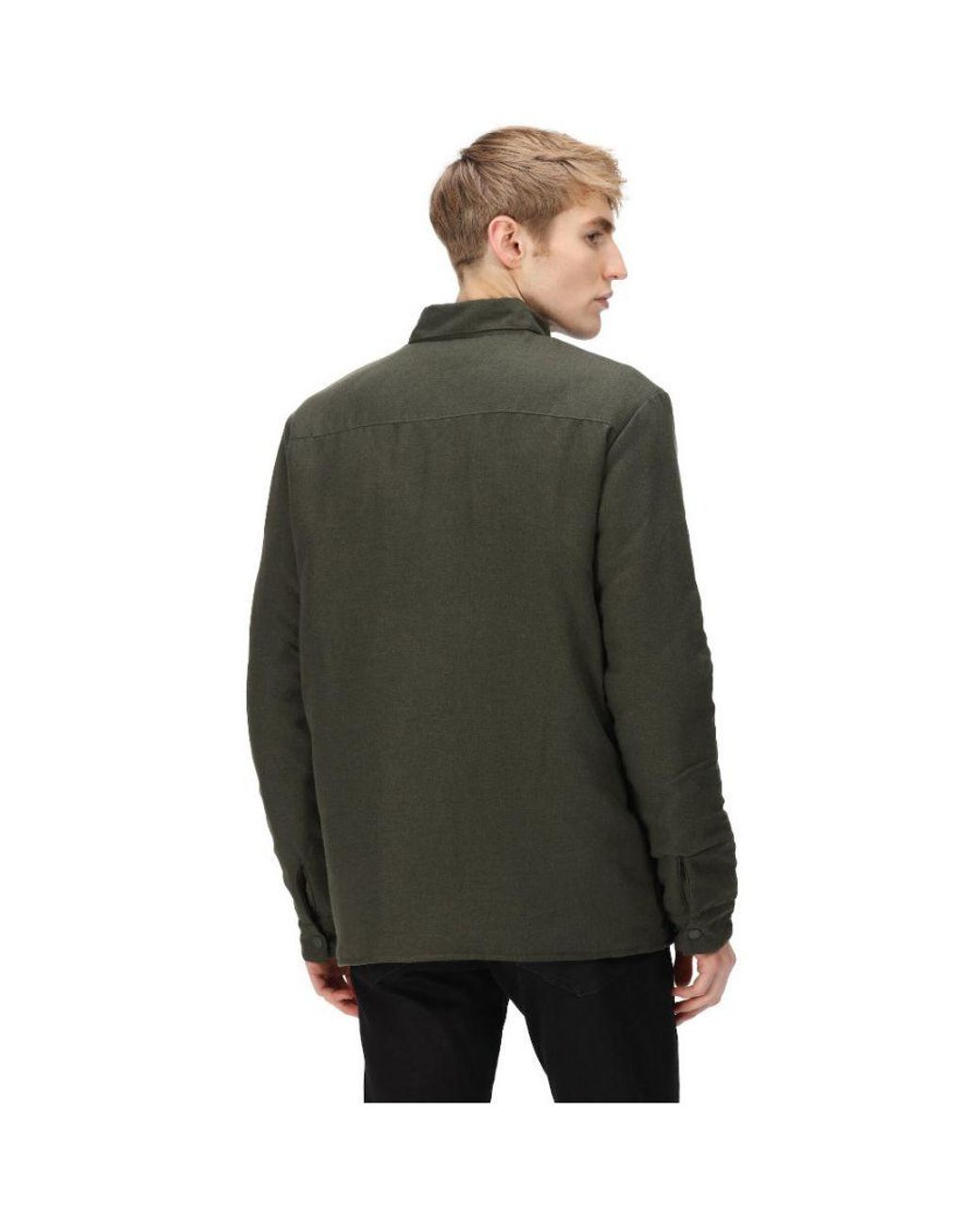 Regatta Green Gawayne Insulated Long Sleeve Shirt for men