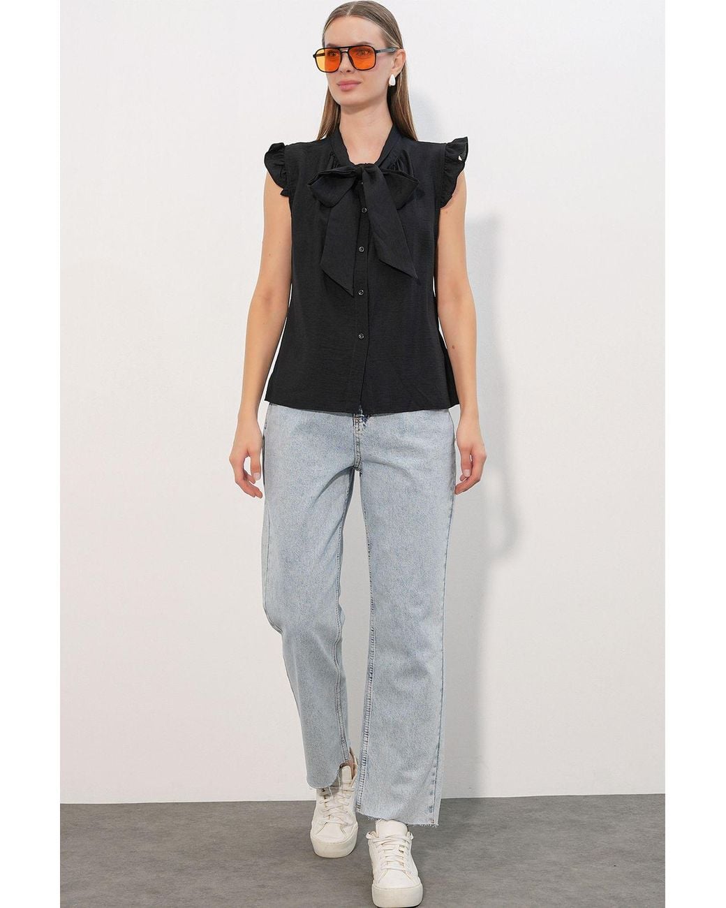 Bigdart Black Viscose Nylon Shirt
