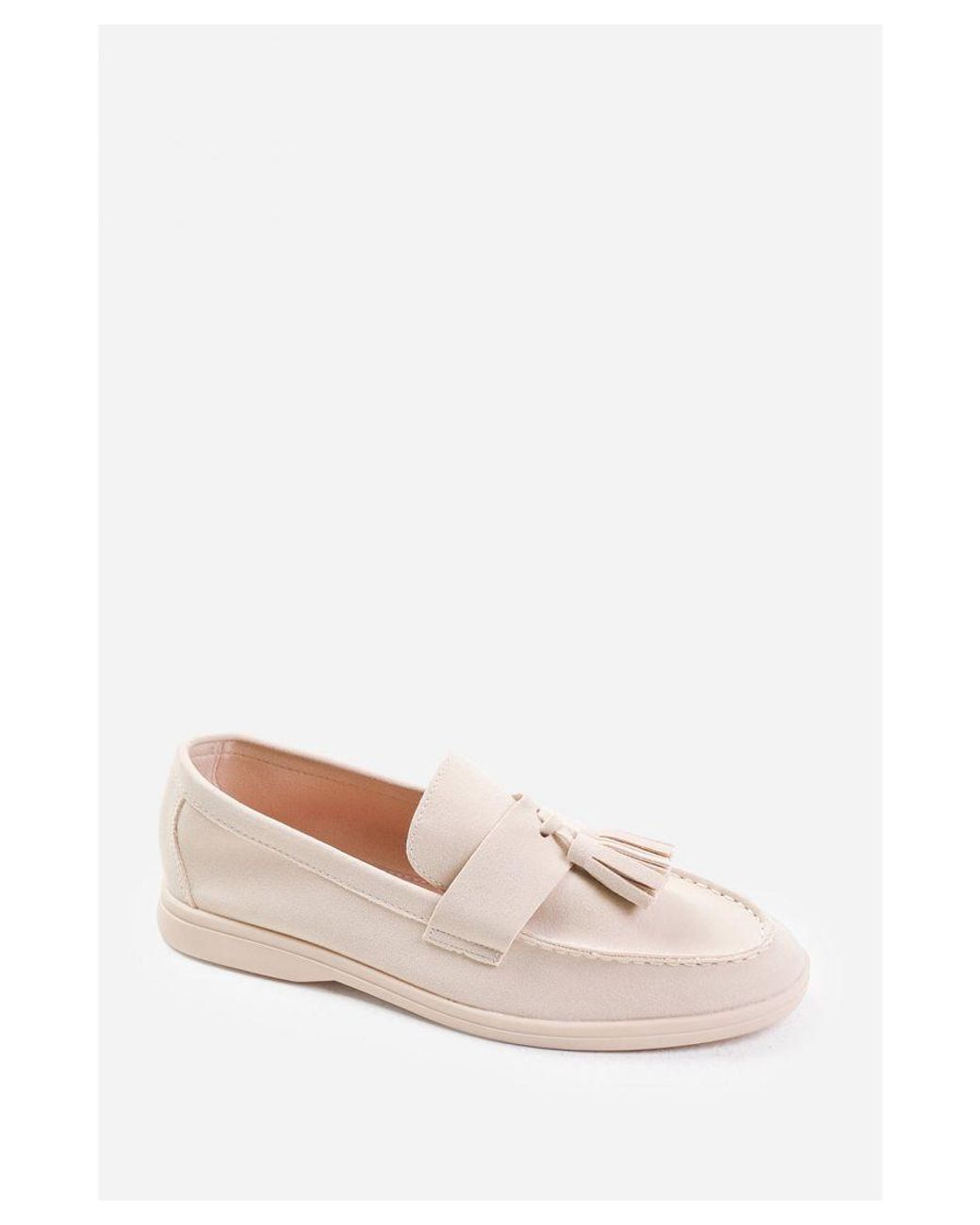 Where's That From Blue Wheres 'Azalea' Slip On Loafer With Tassel Detailing