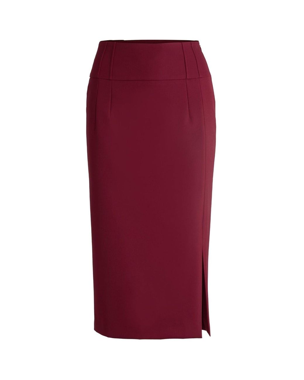 Boss Red Vizena Midi Pencil Skirt