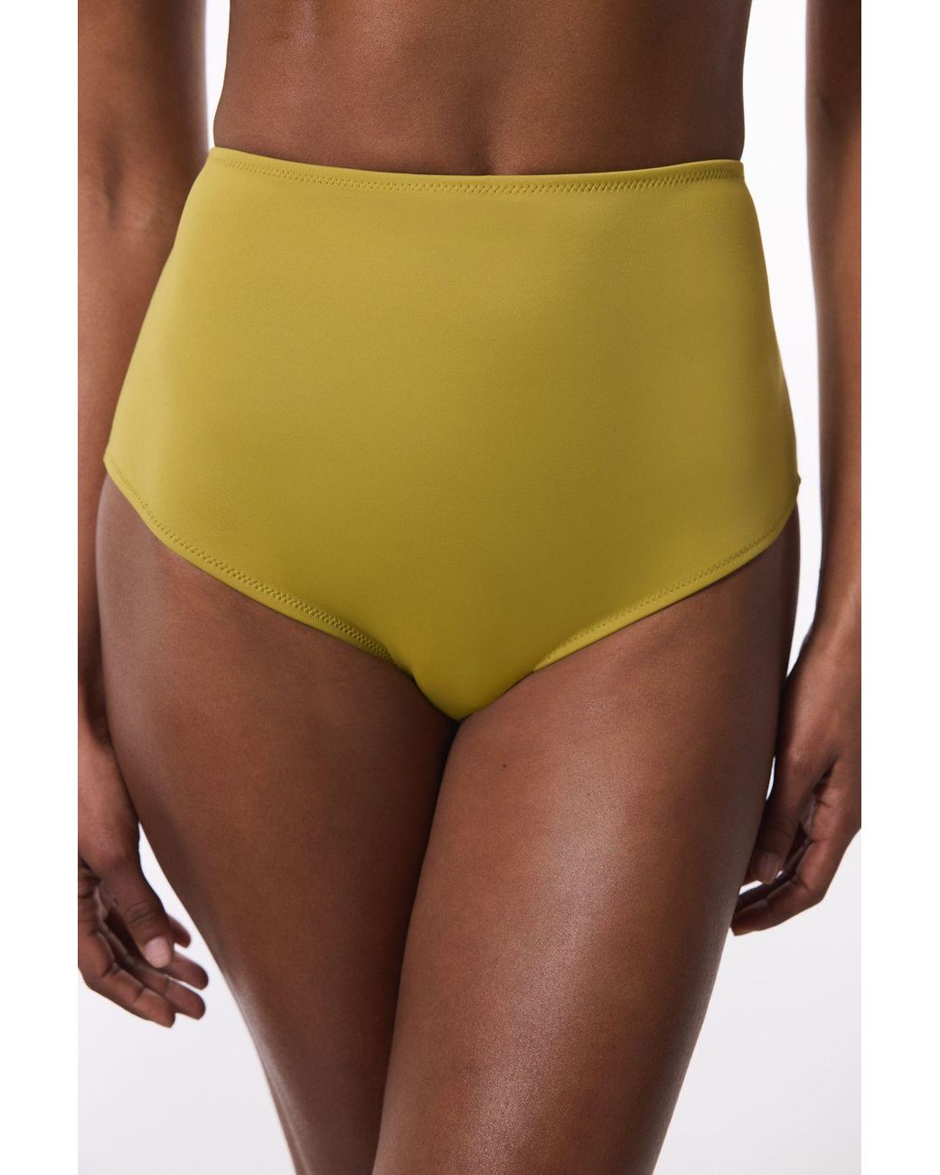 Penti Green High-Waist Hipster Bikini Bottoms