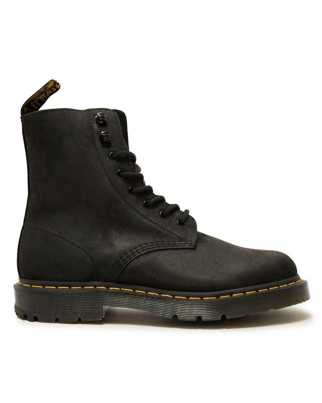 Dr. Martens Black Dr Pascal 1460 Fleece Lined Boots for men