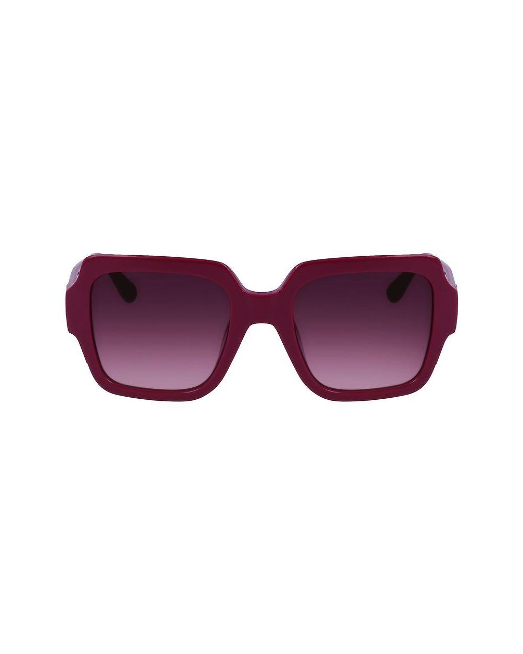 Karl Lagerfeld Purple Gray Acetate Sunglasses