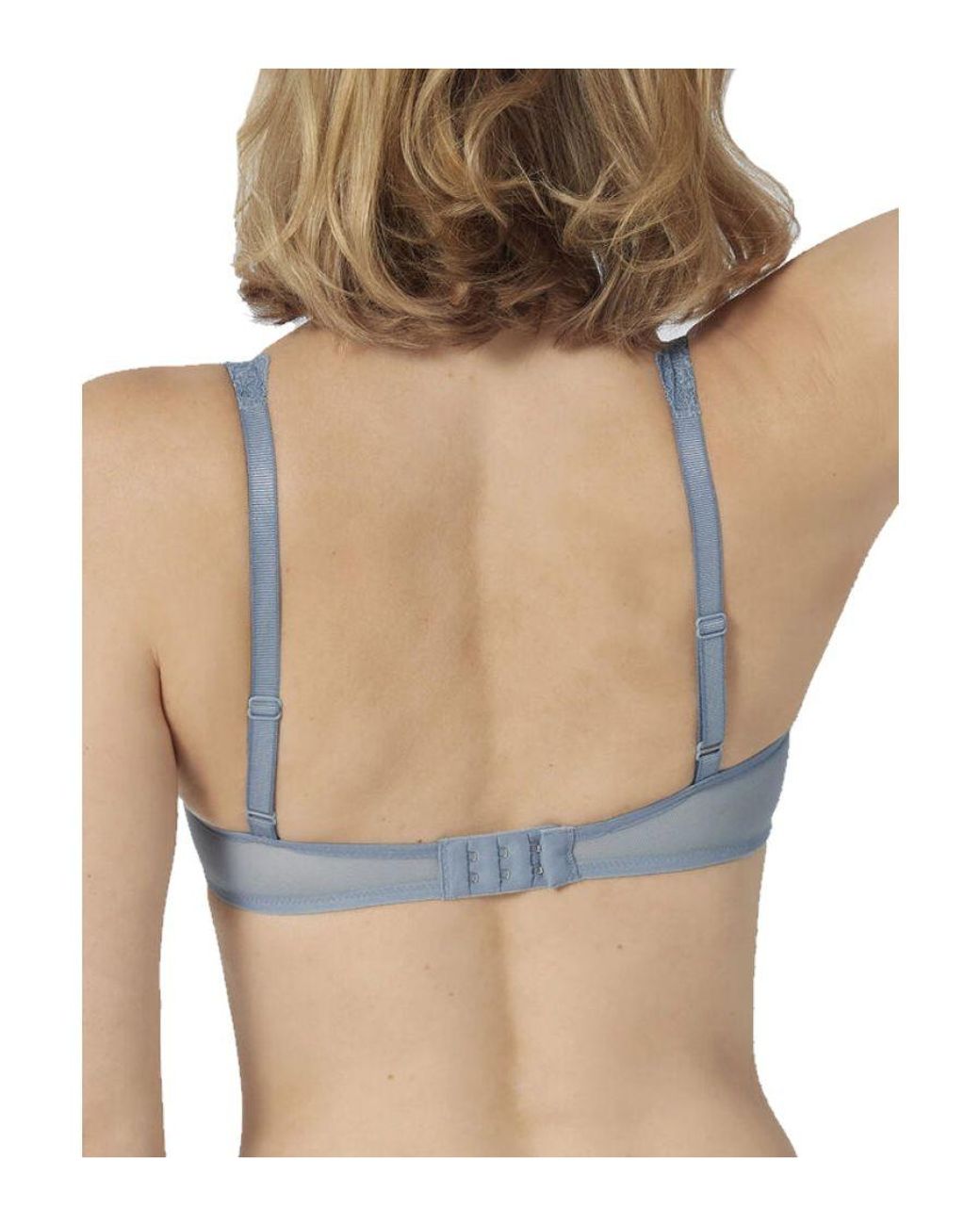 Triumph Blue Amourette Charm Half Cup Padded Bra