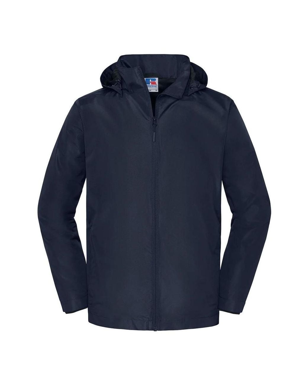 Russell Blue Essential Waterproof Hooded Jacket (French) for men
