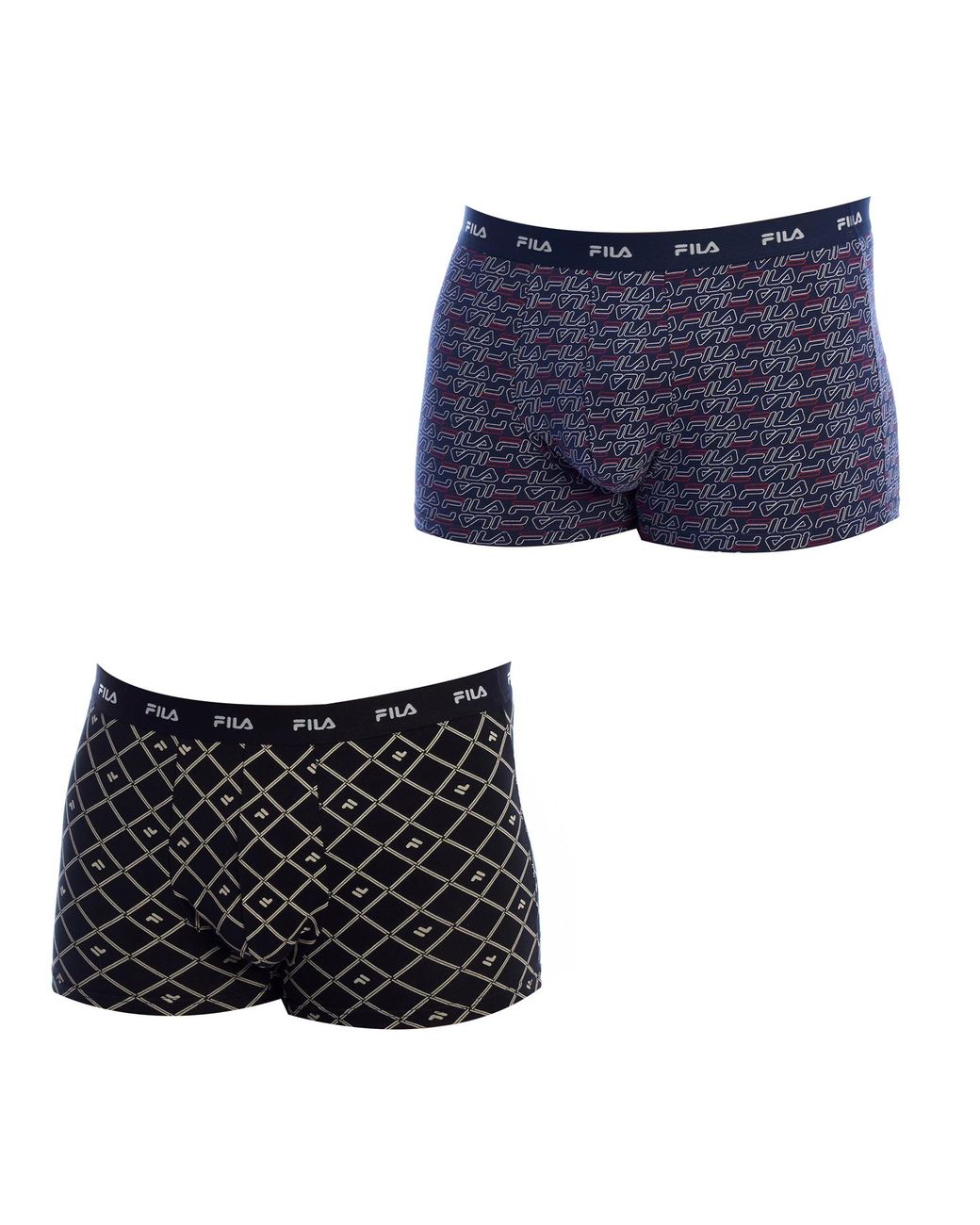 Fila Blue Pack-2 Printed Cotton Boxers Fu5289 For for men