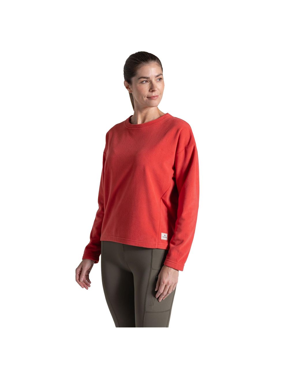 Craghoppers Red Ladies Miska Sweatshirt (Compote)