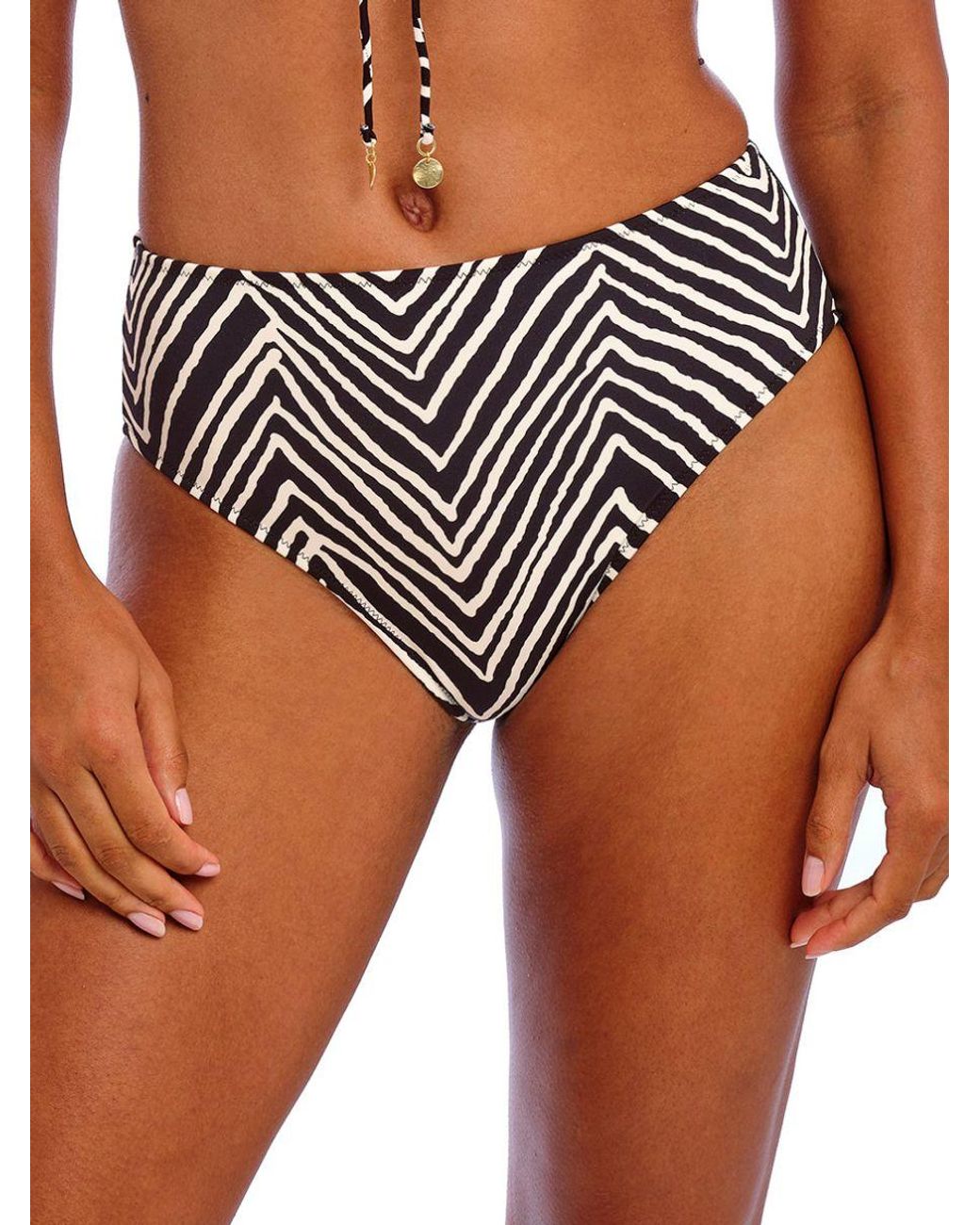 Freya Brown Fiji Falls High Waist Bikini Brief