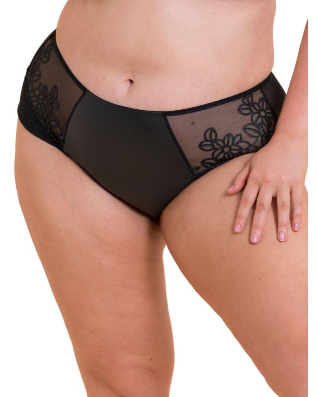 Curvy Kate Black Enchant High Waist Brief