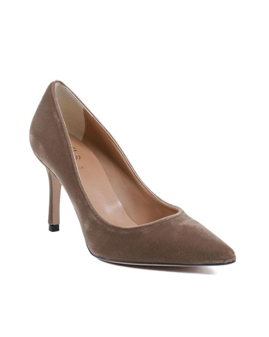 Versace 19.69 Abbigliamento Sportivo Brown 19V69 Pump Dec85 Velluto Ocra Velvet