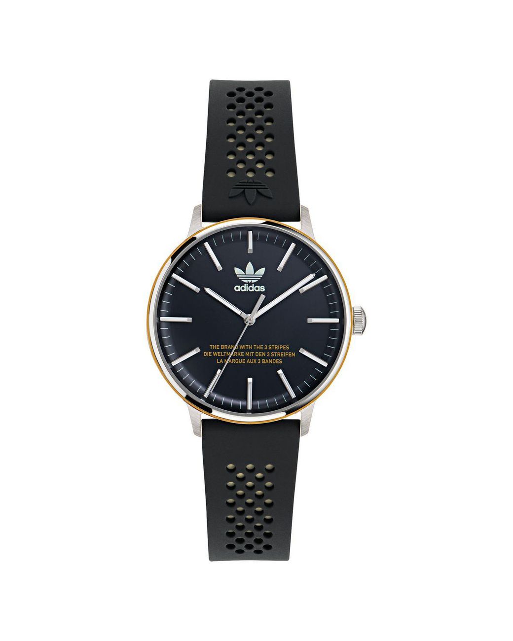 Adidas Originals Black Code One Watch Aosy24047 Silicone